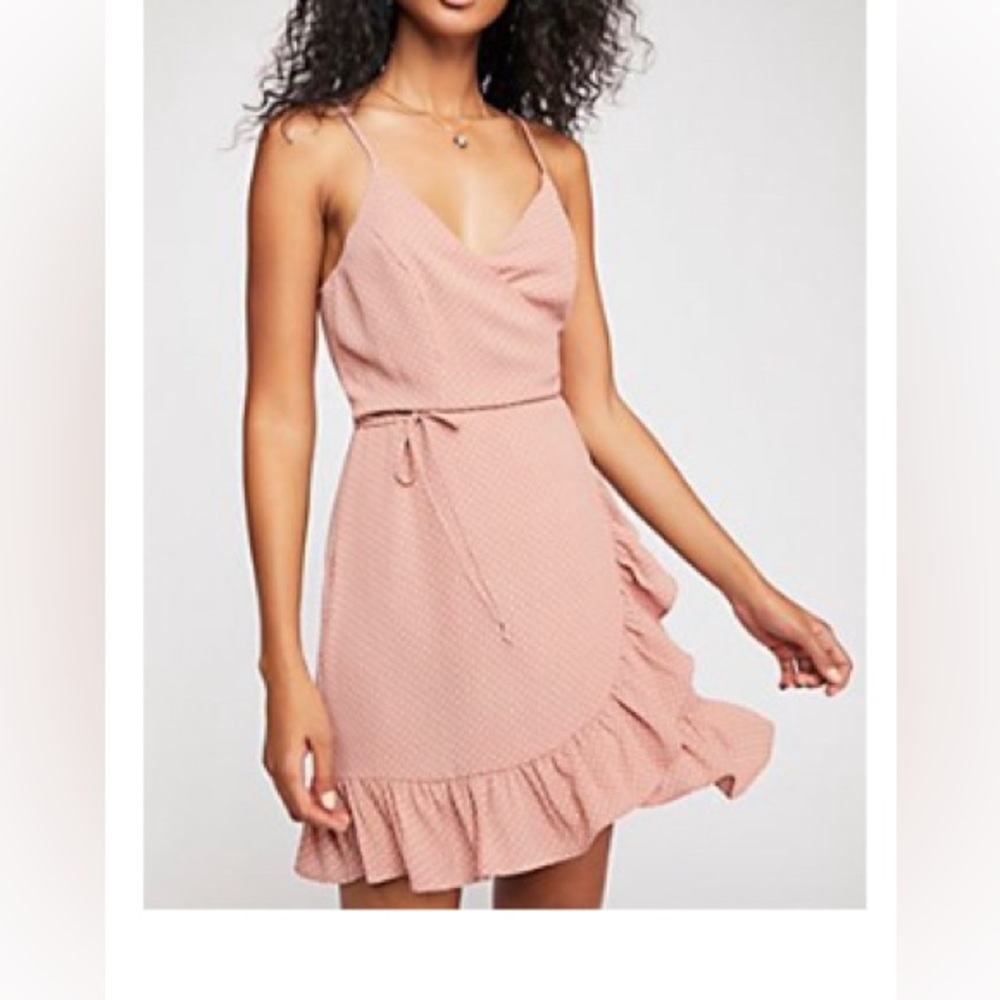 Free People Wrap Slip Dress